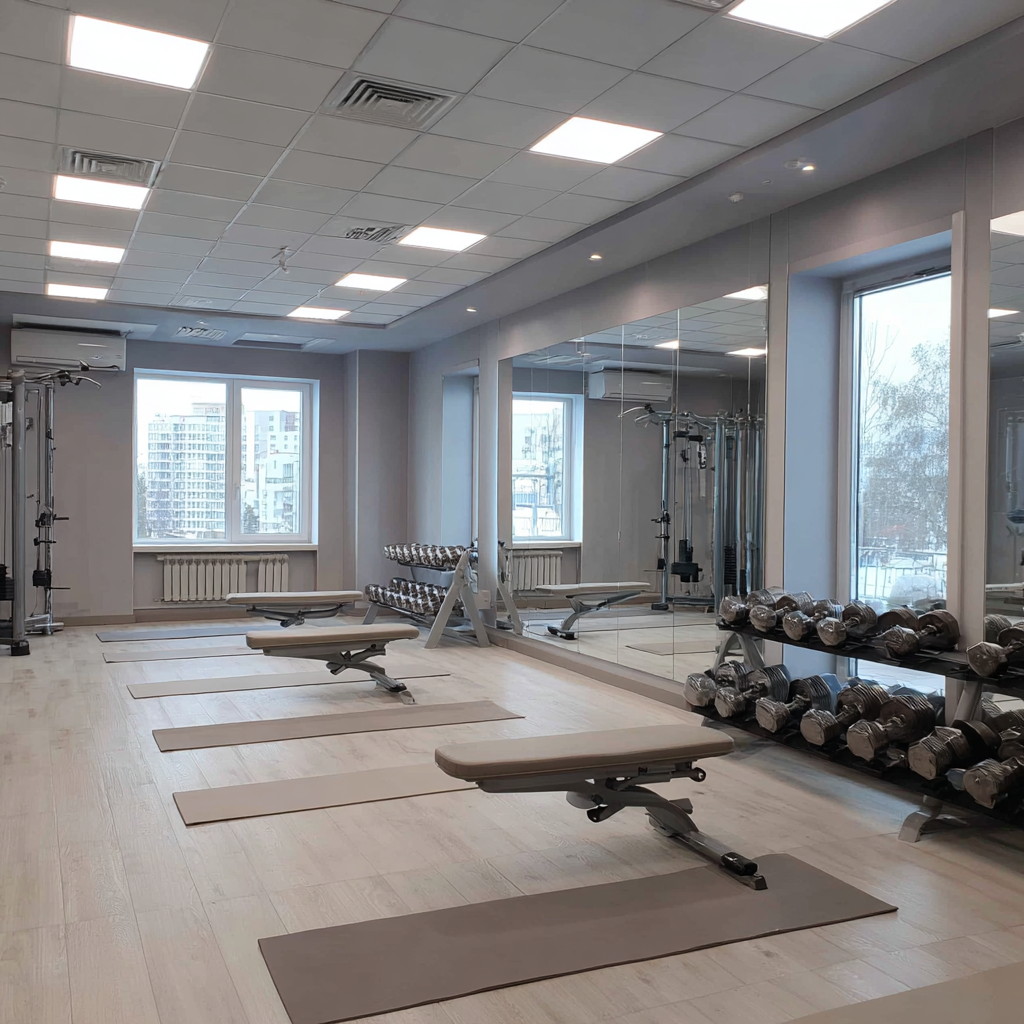 Сучасний тренажерний зал IronCoreUA